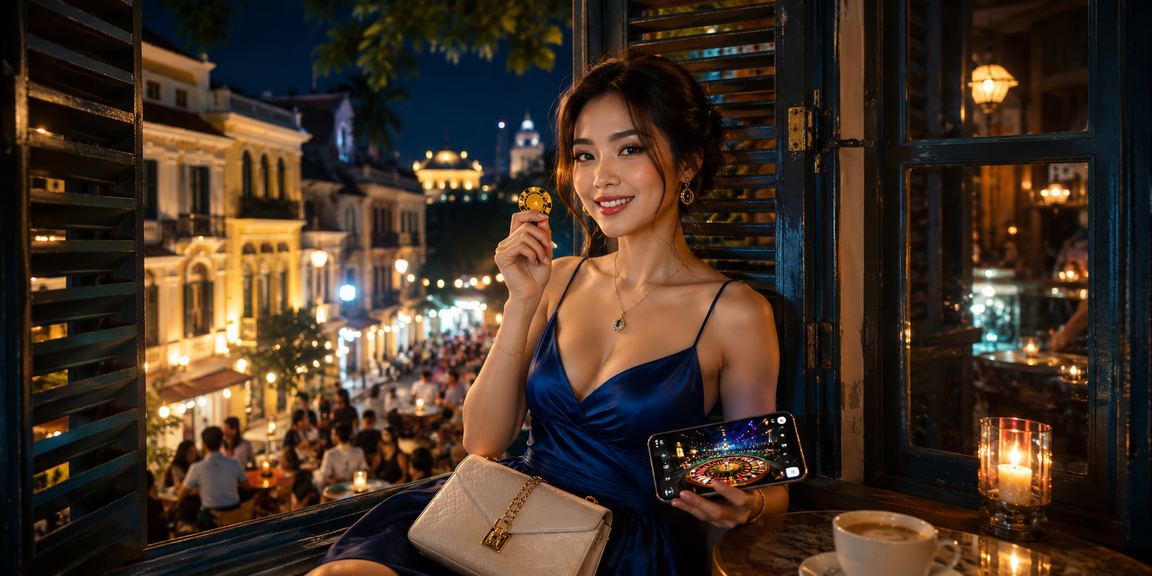 Người dùng Hà Nội xem nội dung casino và cá cược bên ly cà phê