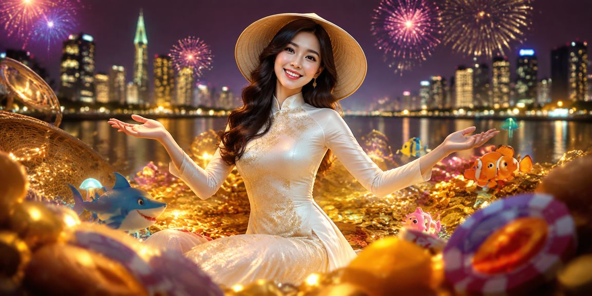 Không gian bonus VIP tại Thành phố Hồ Chí Minh với hình ảnh nón lá Việt