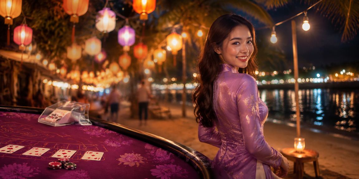Không khí baccarat theo phong cách chợ đêm Huế dành cho người chơi Việt